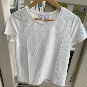 Women's Size Medium Liverpool Los Angeles White Blouse - Brand New!
